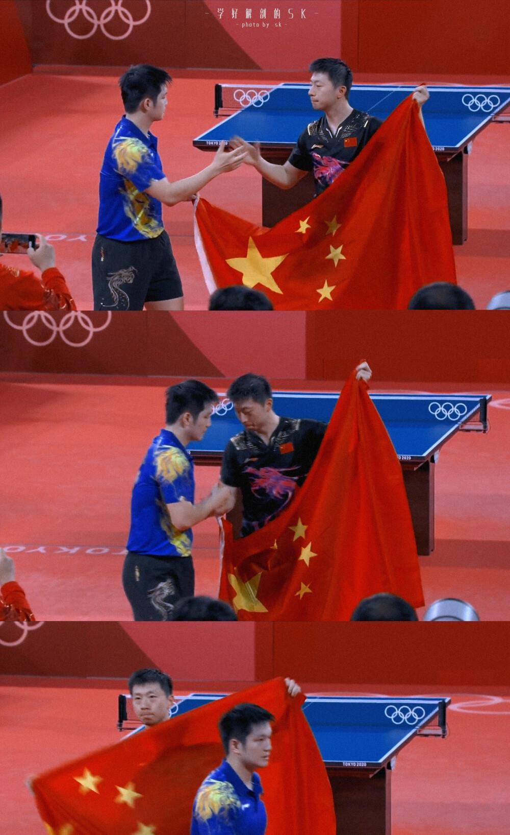 中国队鏖战葡萄牙队，马龙点燃赛场